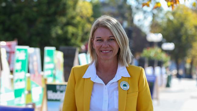 SUNDAY TELEGRAPH. 2019 Federal Election Nowra 18.05.2019. Candidate for Gilmore, Katrina Hodgkinson Photo:Wesley Lonergan