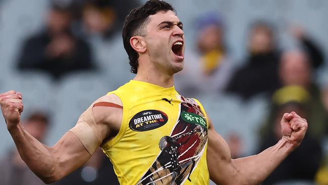 Tim Taranto is exceeding his big contract at the Tigers. Picture: Michael Klein