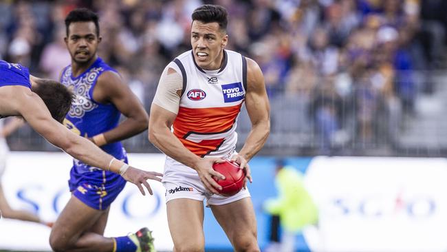 Dylan Shiel in action against West Coast.