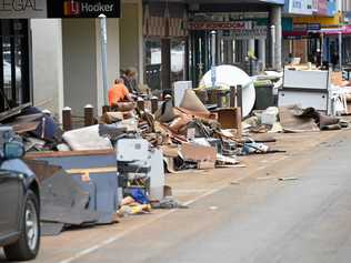 One letter writer says not enough has been done to help businesses in the Lismore CBD after the flood. Picture: Marc Stapelberg