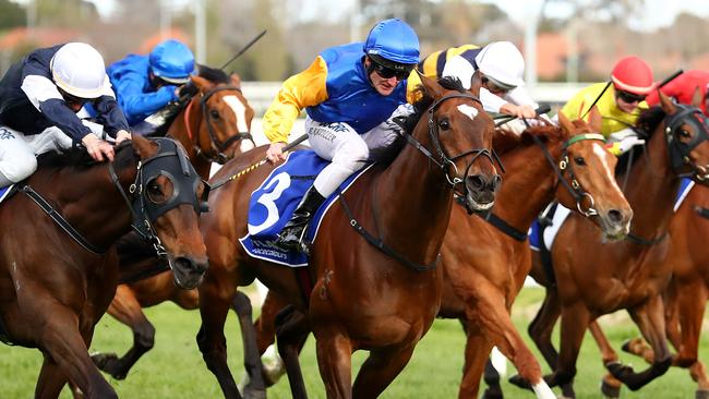 Brad Rawiller will resume in the Futurity Stakes. Picture: Getty Images