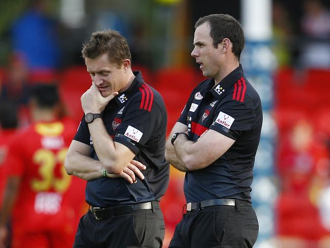 Mark Neeld is now an assistant coach at the Bombers.