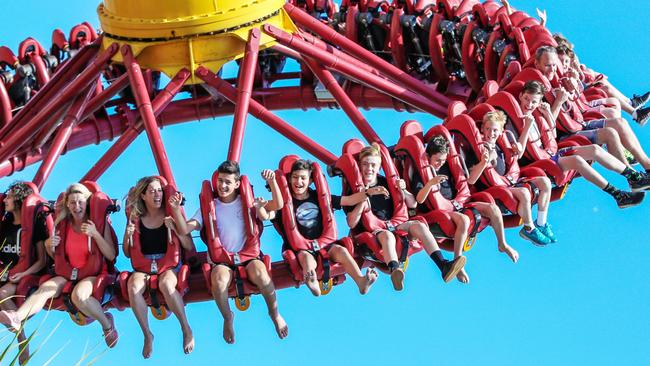 Dreamworld crowds have bounced back since the tragedy in 2016, which claimed four lives. Picture: NIGEL HALLETT