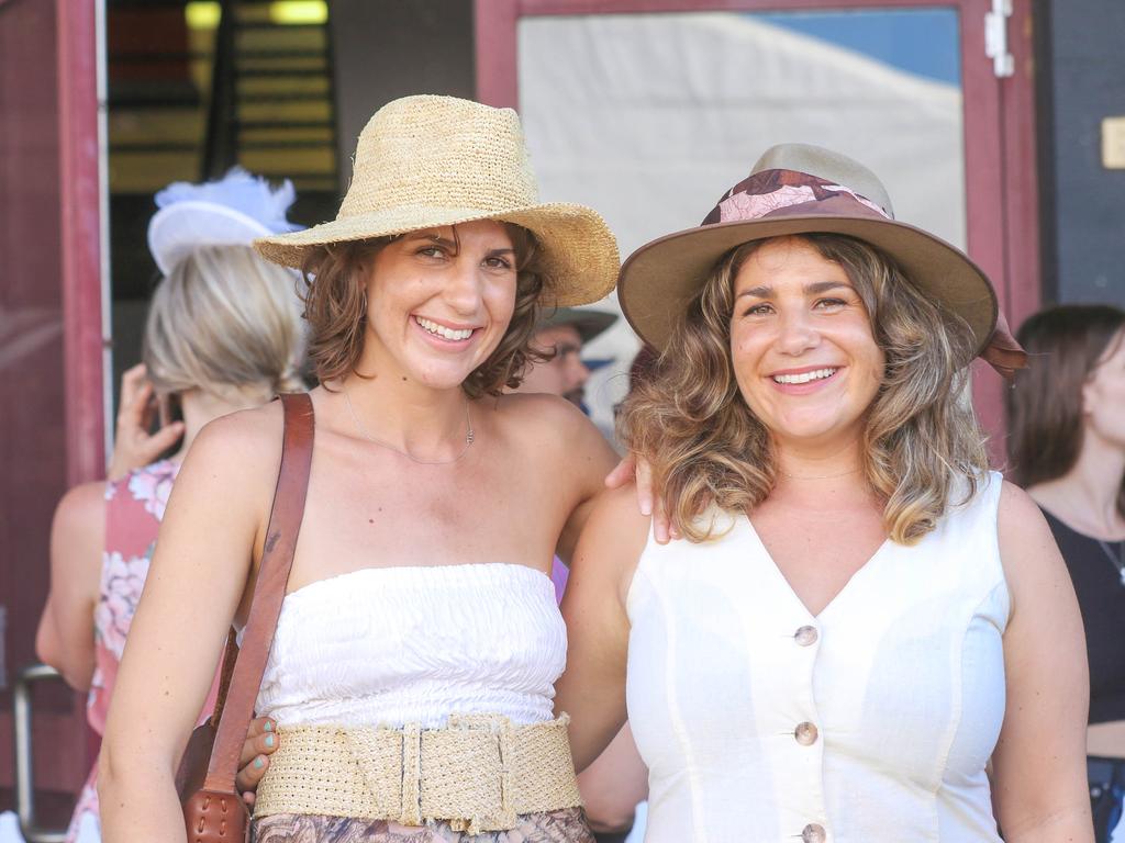 Gaby and Lou De Matia at the 2021 Great Northern Darwin Cup. Picture: Glenn Campbell