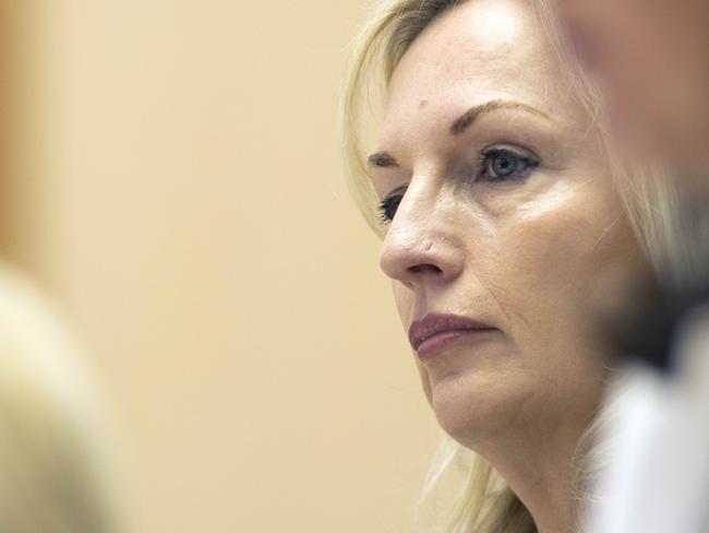 CANBERRA, AUSTRALIA-NCA NewsWire Photos: 22 OCTOBER 2020.Australia Post chief executive Christine Holgate during Senate estimates in Canberra.Picture: NCA NewsWire / Gary Ramage