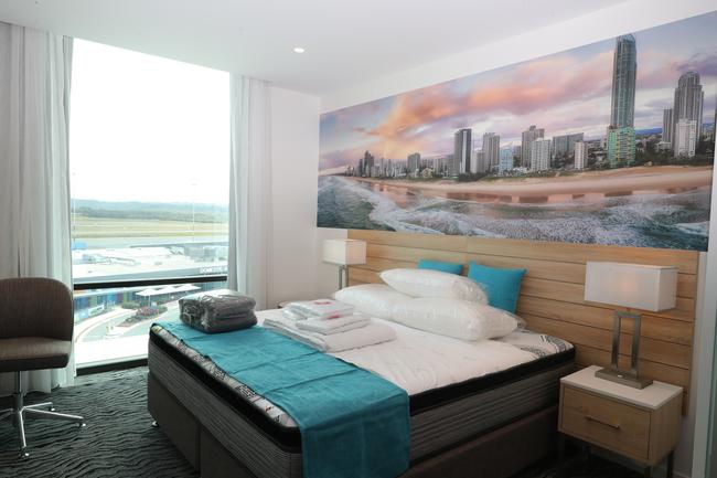 First look inside the Rydges Airport hotel at Coolangatta. Picture Glenn Hampson