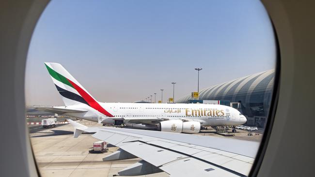 An Emirates Airbus A380. Picture: Istock