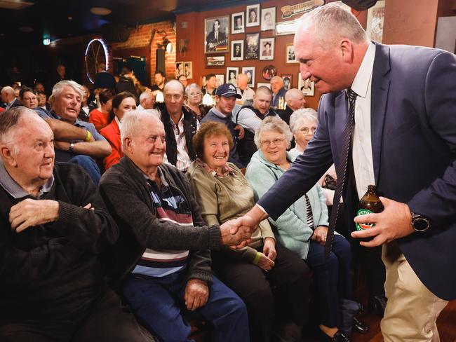 Mr Joyce’s staunch defence of Australia’s resource and agriculture industries was largely appreciated in Tamworth. Office of the Deputy Prime Minister 2022.