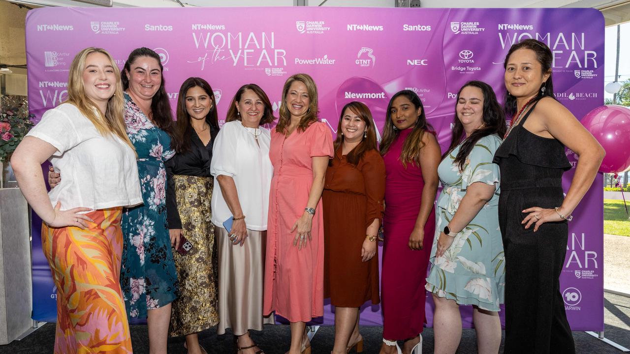 ISACNT Team members at the 2025 NT NEWS Woman of the Year. Picture: Pema Tamang Pakhrin