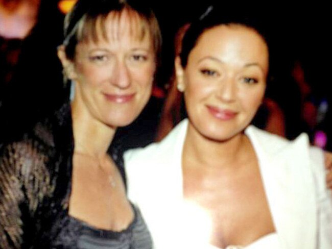 Where is she ... Shelly Miscavige and Leah Remini. Picture: Supplied