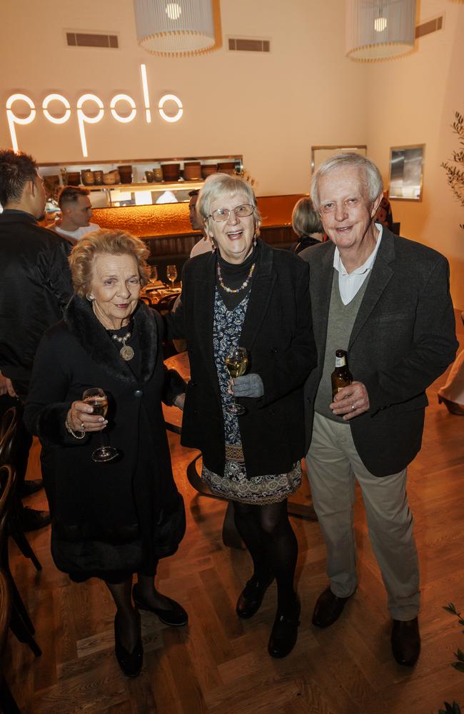 Marlene Morahan with Di and Graham Agnew. Picture: Vethaak Media