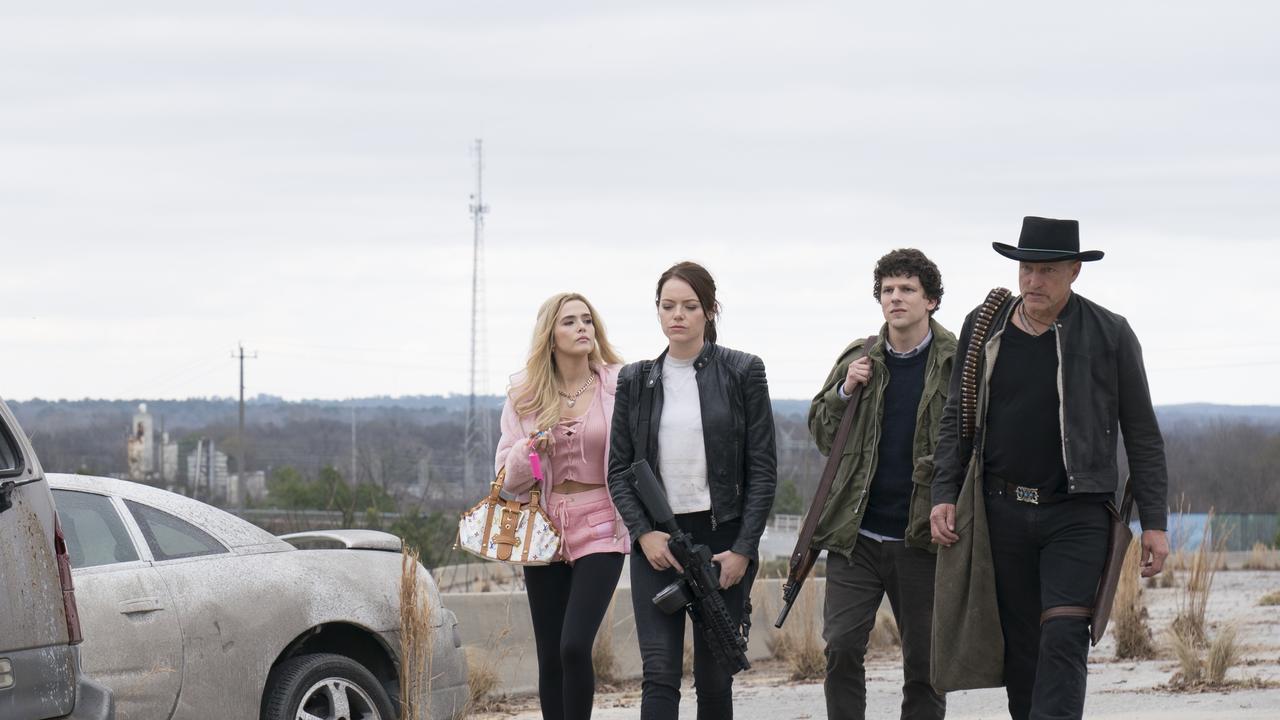 Zoey Deutch (left) is the absolute standout in the Zombieland sequel.