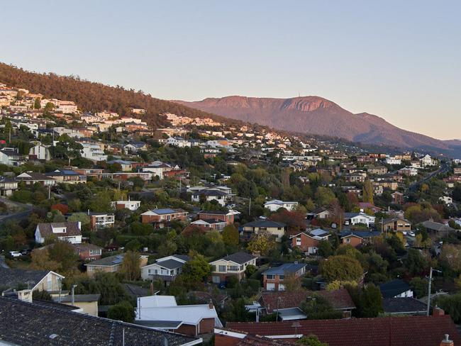 Hobart aerial. Picture: Supplied