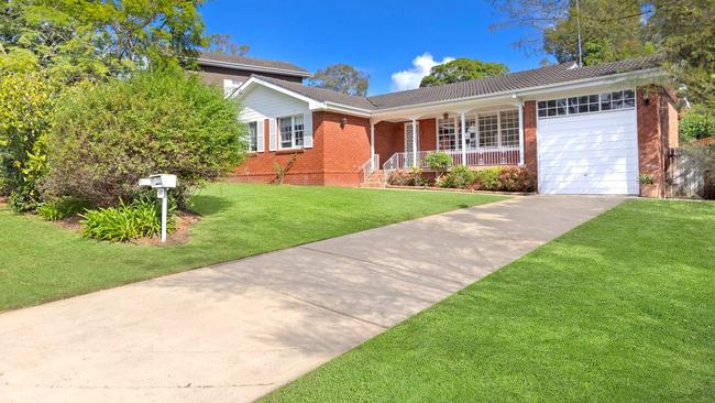 Lara Falco and Peter Bird’s Belrose home before the renovation.