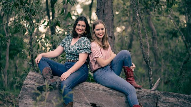 Kate Strong and Claire Harris of Hoedowns for Country Towns are the 2022 Shine Awards Youth Award winners. Picture: Jackson Madders