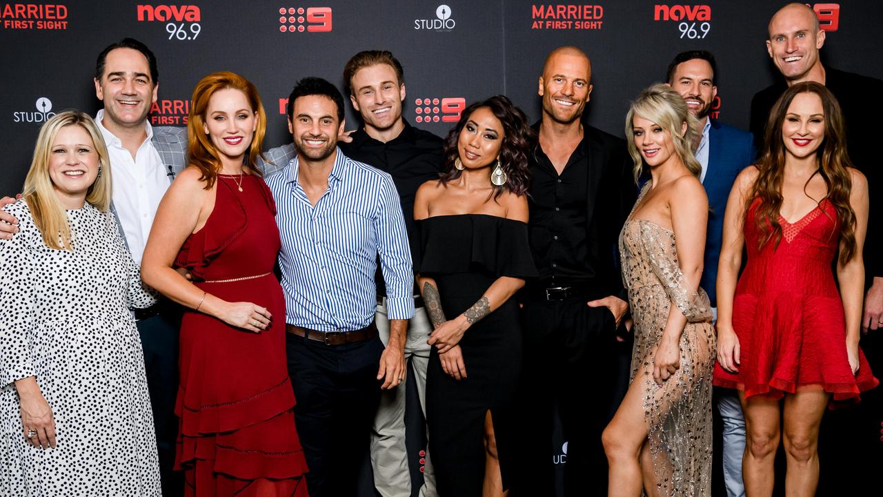 Fitzy &amp; Wippa's Married At First Sight Dinner Party at Studio in Sydney Tower.