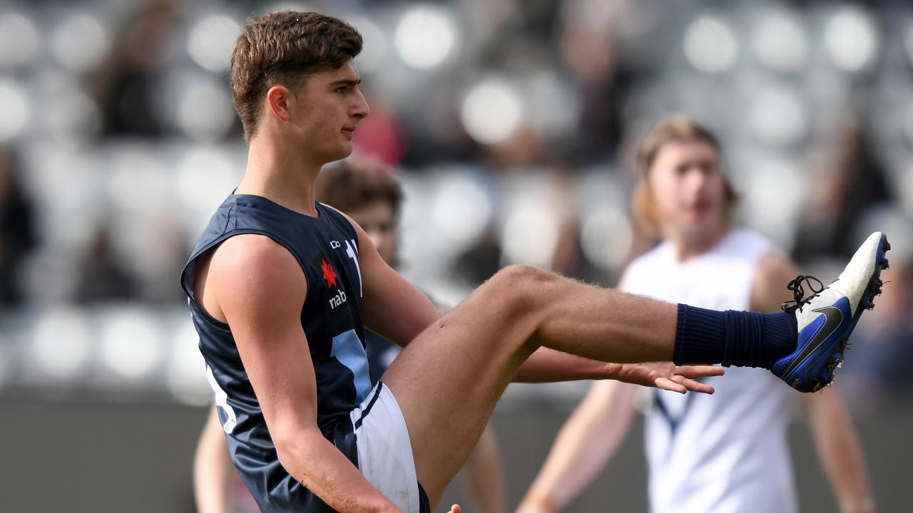 Harry Sheezel could have an impact as a small forward at AFL level in 2023. Picture: Getty Images