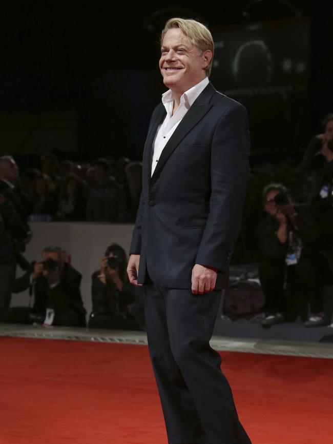 Izzard cut a dapper figure walking the red carpet for Victoria &amp; Abdul in Venice last weekend. Picture: Joel Ryan/Invision/AP