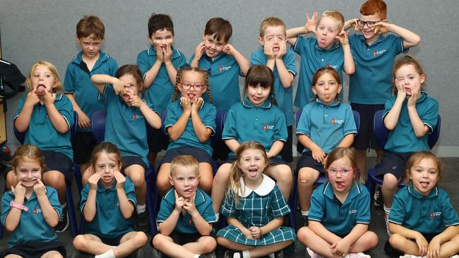 St Catherine of Siena Catholic Primary School 2025 Prep GK front Isla Connor, Sloane Foley, Lachy McCann, Eleanor Burgess, Chloe Jones, Ariah Pacelli. Middle Evie McCann, Maggie Dower, Maya Armistead, Jasmina Toveska, Octavia Winduss, Arlo Novak. Back Zephyr Phillips, Darcy Lanigan, Harrison Korth, Carter Reardon, Tom Butterworth, Eden Hickin