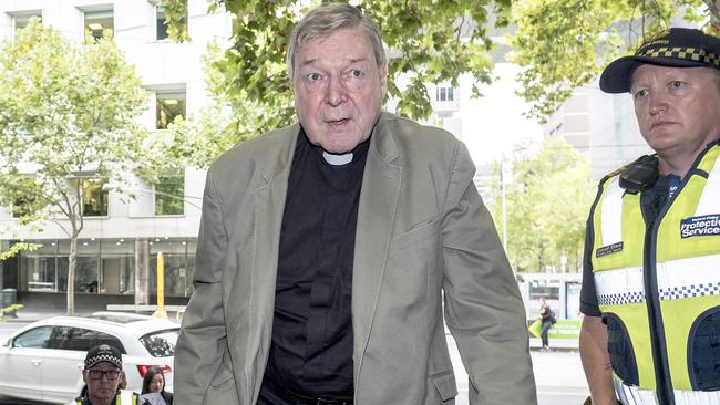 Victoria police set up a ‘Get Pell’ unit, a court has been told. Picture: AAP