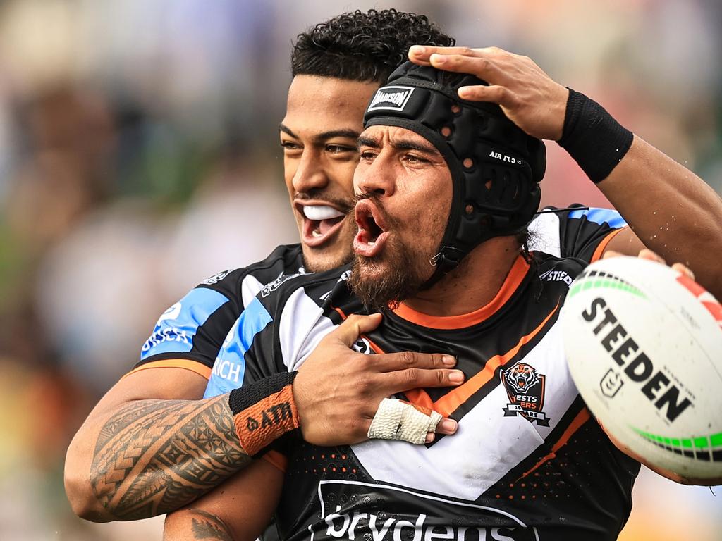 Isaiah Papali'i signed at the Tigers from 2023. Picture: Mark Evans/Getty Images