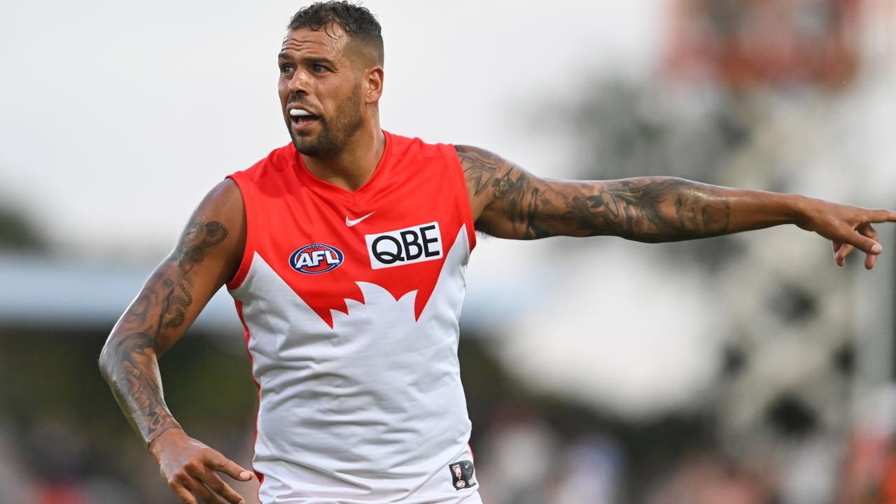 Lance Franklin was the biggest name in the Sydney Derby. Picture: Getty Images