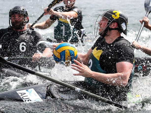 The Oceania Canoe Polo Championships will see Australia and New Zealand battle it out for the Julian Carter Cup. Picture: canoephotography.com/ Deszo Vekassy (ICF)