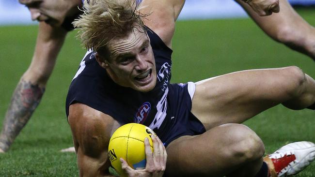 Sam Kerridge has reignited his career at the Blues. Picture: Colleen Petch
