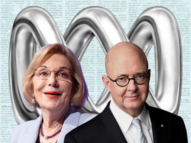 New ABC chair Kim Williams, right, will replace Ita Buttrose.