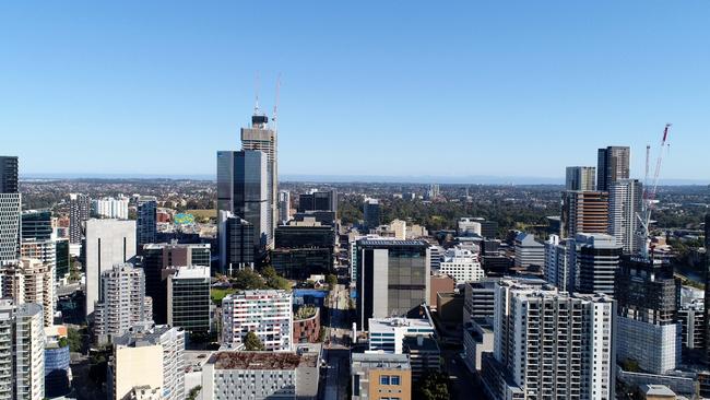 Parramatta is known as Sydney’s second CBD. Picture: Damian Shaw