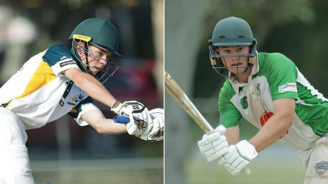 A Far North Coast Cricket Council all-star match could be on the cards to raise funds for flood-affected clubs on the Northern Rivers. Pictured are Sam Weir (left) and Nick Asser.