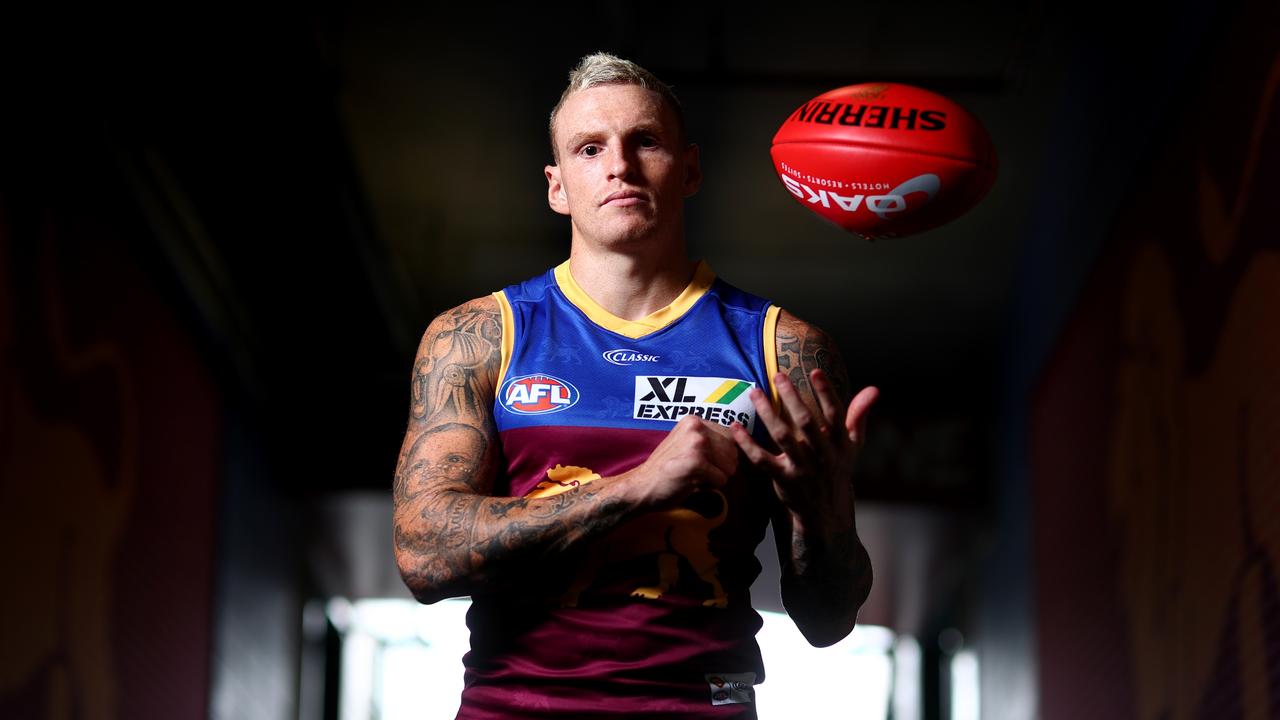 Brisbane Lions veteran Mitch Robinson has revealed he was the victim of a stalker and online hacker earlier this year. Picture: Chris Hyde/Getty Images.