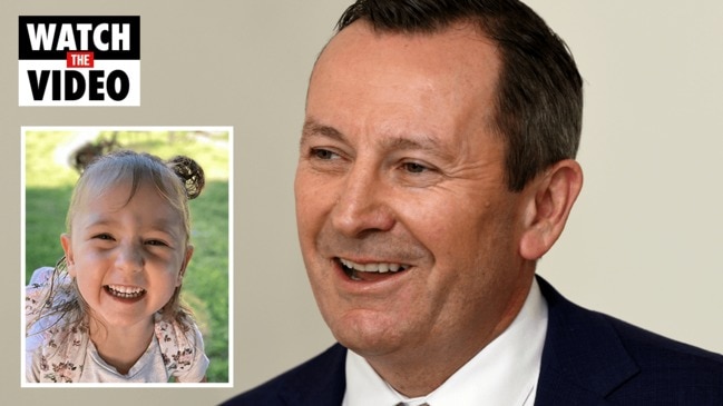 Mark McGowan on Cleo Smith rescue: "There will be movies made about this"