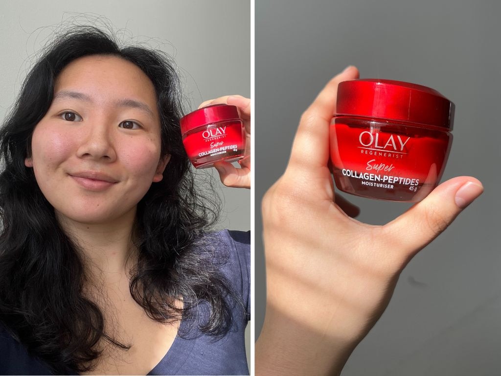 Olay Super Collagen Peptides Cream. Picture: Supplied/Cindy Du