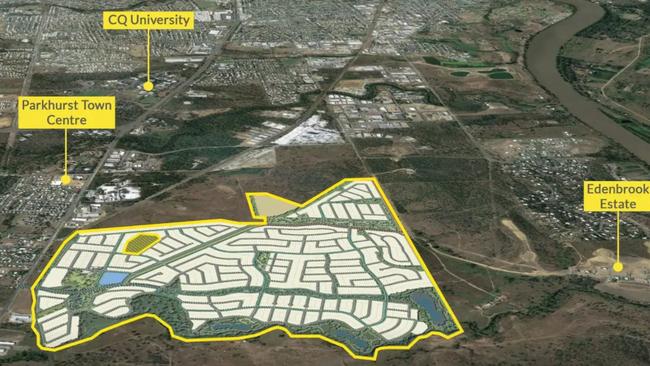 The Ellida Estate land is 279ha and is the region's largest single residential land holding.