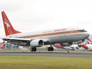 Qantas is hoping a retro roo will give the airline a much needed morale-boost.