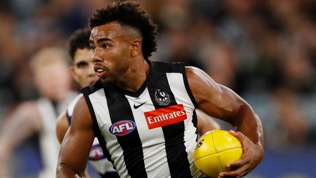 Isaac Quaynor has had a fantastic start to 2022. Picture: Dylan Burns/AFL Photos via Getty Images