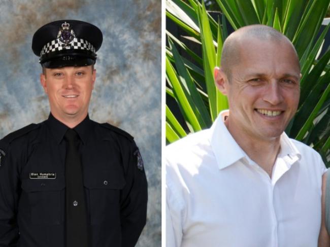 Constable Glen Humphris and Senior Constable Kevin King were killed on the Eastern Freeway in April last year.