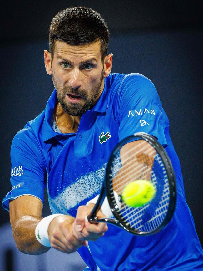 Novak Djokovic says he still holds Melbourne crowds close to his heart. Picture: Patrick Hamilton/AFP