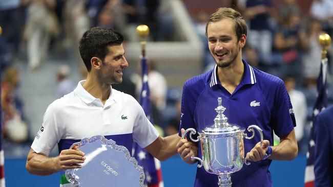 Whether we see both Djokovic and Medvedev in Melbourne in January is up in the air?