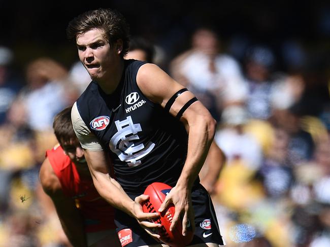 Cameron Ling has high praise for the young Blue. Pic: AAP