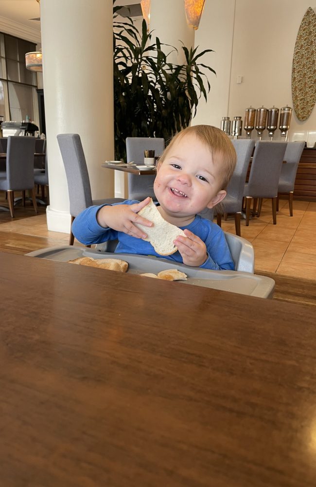 The buffet breakfast will keep even the youngest of your kids happy.