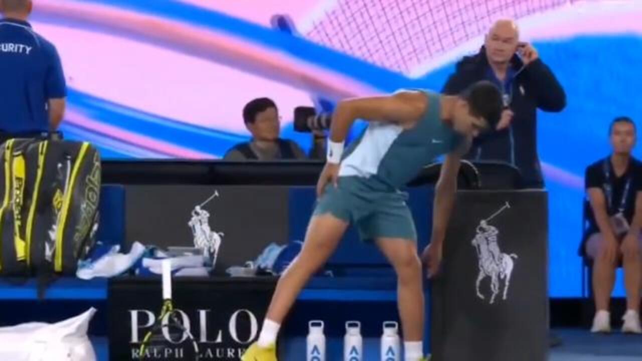 Alcaraz mocks injured Djokovic