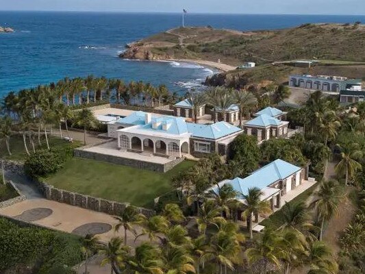 The new owners of the late financier’s playgrounds of perversion in the US Virgin Islands — known informally as “Pedophile Island” — are working to transform them into a glitzy new resort. Picture: TNS