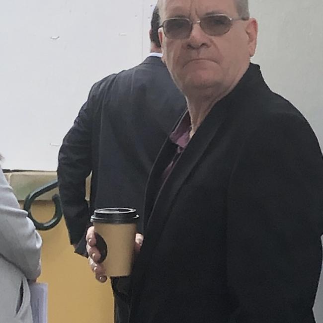 Stephen John Hockey, 57, of Maryland, a suburb of Newcastle, outside Manly Local Court on Wednesday, where he was convicted of high range drink driving. He blew 0.201 Picture: Jim O'Rourke