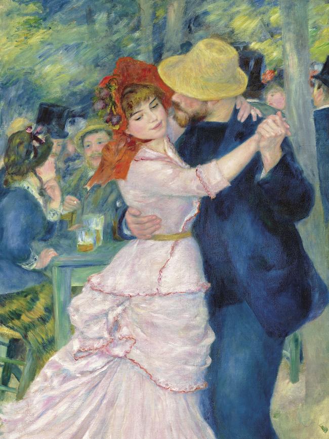 Pierre Auguste Renoir, Dance at Bougival, 1883. Picture: NGV