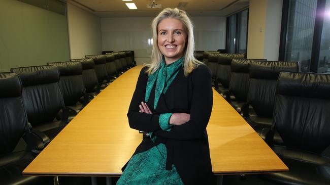 Crown Resorts’ chief brand and corporate affairs officer Danielle Keighery. Picture: Britta Campion