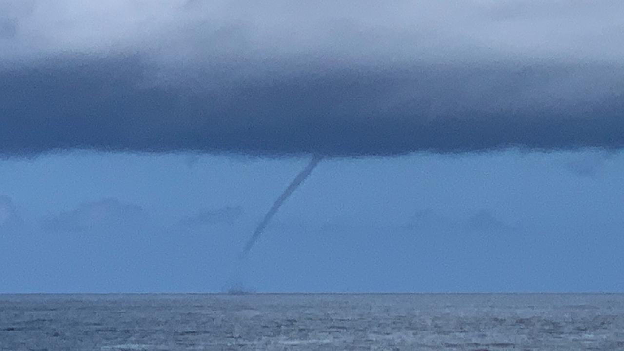 A waterspout formed off Maroubra Beach on Tuesday. Picture by Kasia Kapusta via NCA NewsWire.