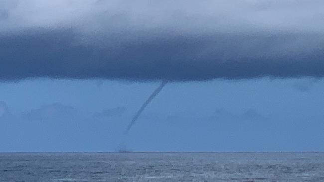 A waterspout formed off Maroubra Beach on Tuesday. Picture by Kasia Kapusta via NCA NewsWire.