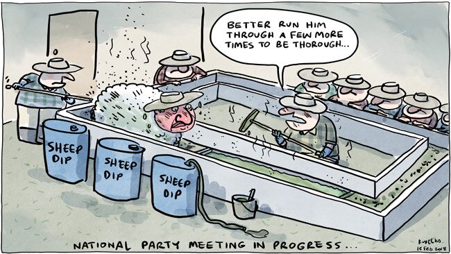 Jon Kudelka Letters Cartoon for 15-02-2018. Version:  (650x366)COPYRIGHT: The Australian's artists each have different copyright agreements in place regarding re-use of their work in other publications.Please seek advice from the artists themselves or the Managing Editor of The Australian regarding re-use.